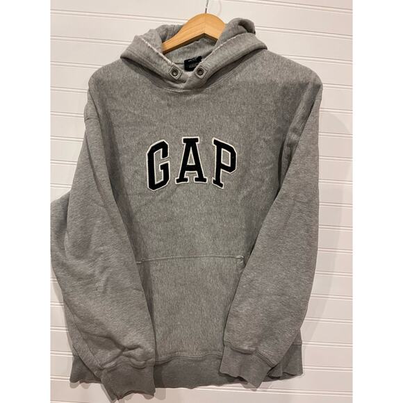 Vintage Gap embroidered spellout hoodie - Picture 1 of 4